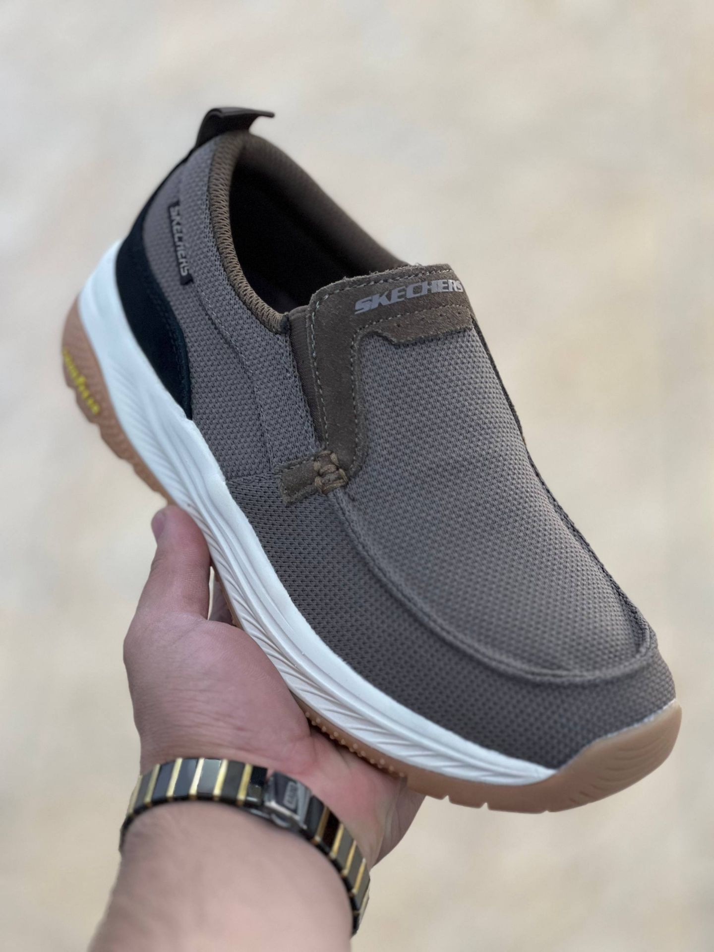 کتونی طبی اسکیچرز بدون بند/Skechers Slip Ins/سایز۴۰ الی ۴۵/ ساخت ویتنام/ضمانت کالا/فروش تک و عمده