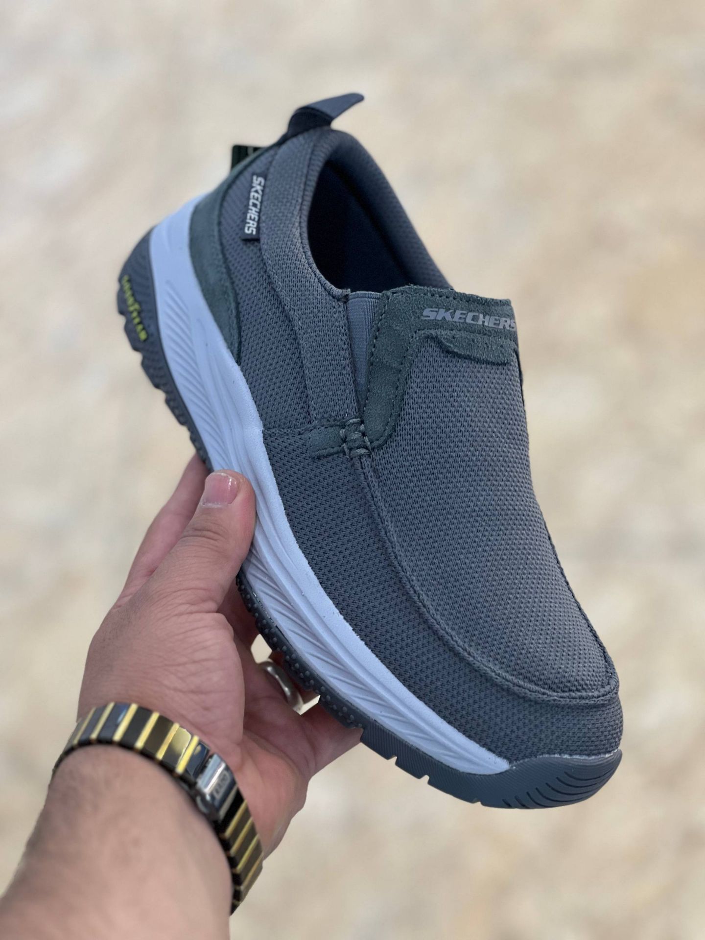 کتونی طبی اسکیچرز بدون بند/Skechers Slip Ins/سایز۴۰ الی ۴۵/ ساخت ویتنام/ضمانت کالا/فروش تک و عمده