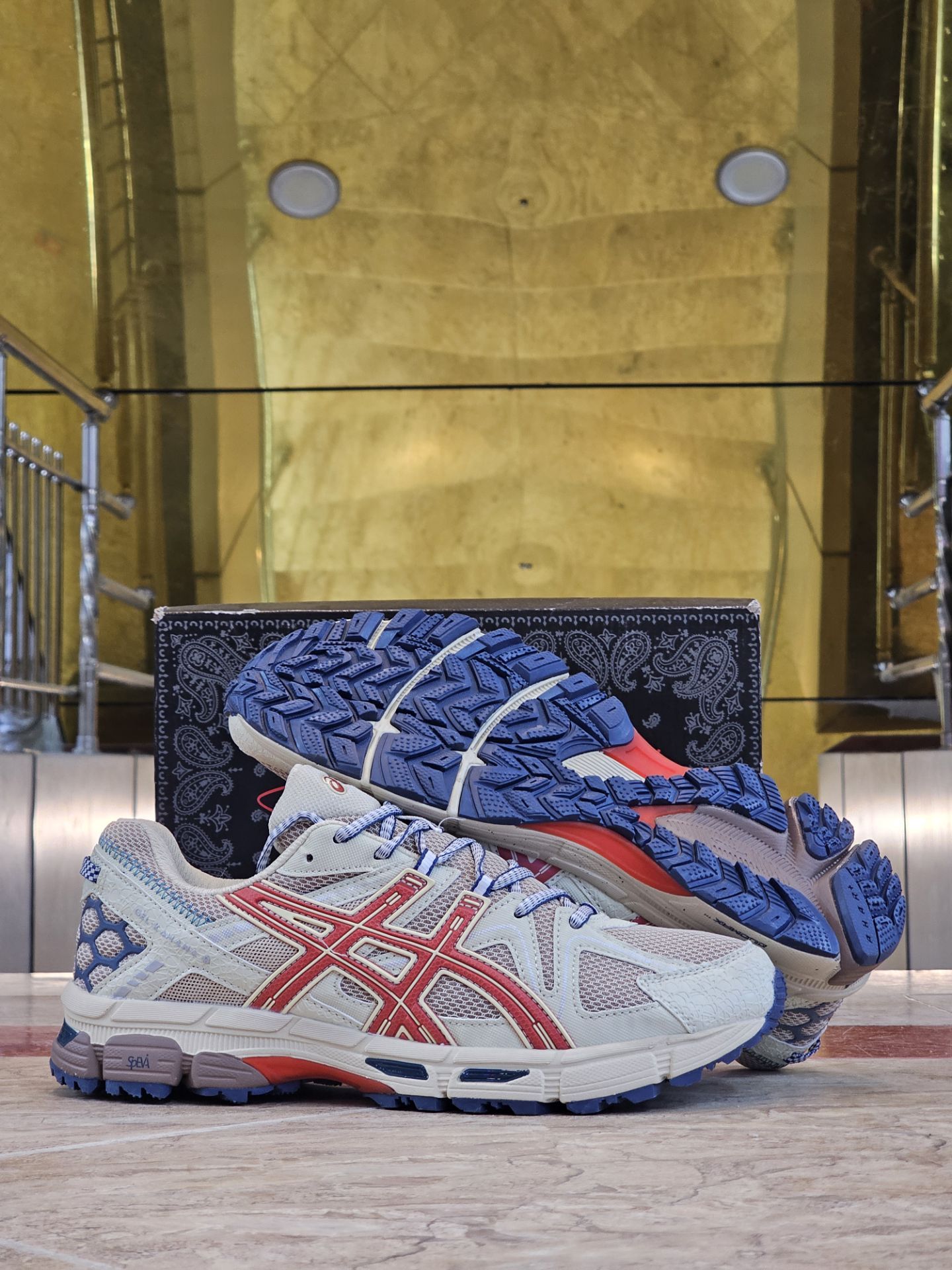 کتونی اسیکس کاهانا ۸ مسترکوالیتی /سایز 40 الی 45 /ساخت ویتنام /Asics Gel_ Kahana 8 /ضمانت کالا /فروش تک و عمده