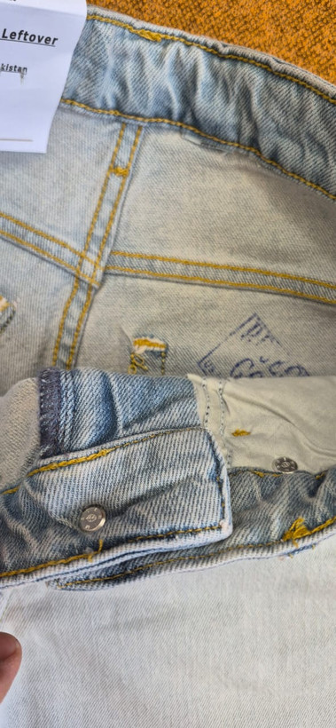 شلوار جین اورجینال بوت کات زنانه ابرند دنیم (DENIM) پاکستانی سایز ۳۸ تا ۴۸ قد ۱۰۵ رنگ آبی روشن
