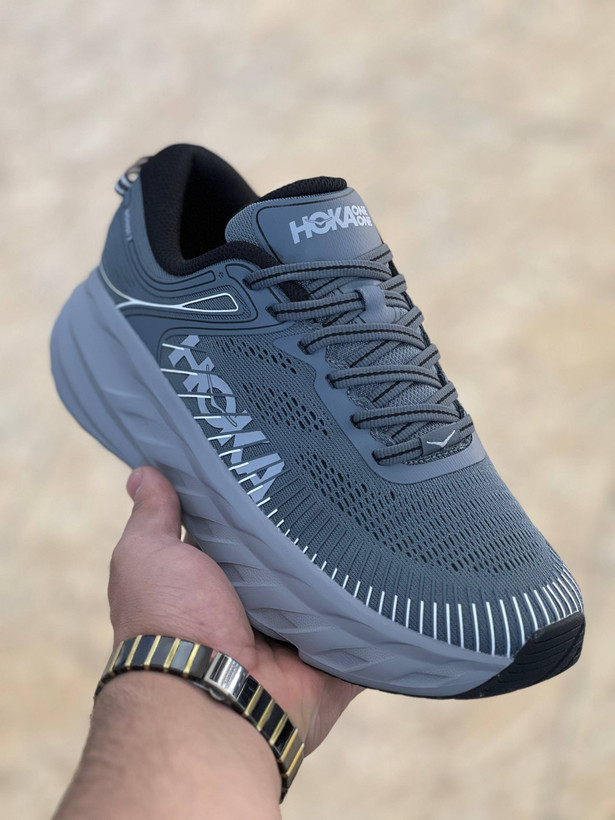 کتونی هوکا باندی ۷ مسترکوالیتی /سایز ۴۰ الی ۴۵ /ساخت ویتنام /HOKA Bondi 7 /ضمانت کالا /فروش تک و عمده
