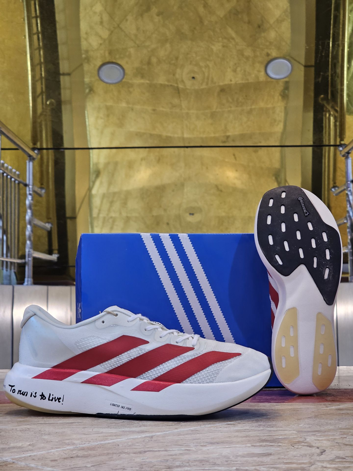 کتونی آدیداس آدی زیرو پرو 4 مسترکوالیتی/سایز ۳۸ الی ۴۵/ساخت ویتنام/Adidas Adizero Pro 4/ضمانت کالا/فروش تک و عمده