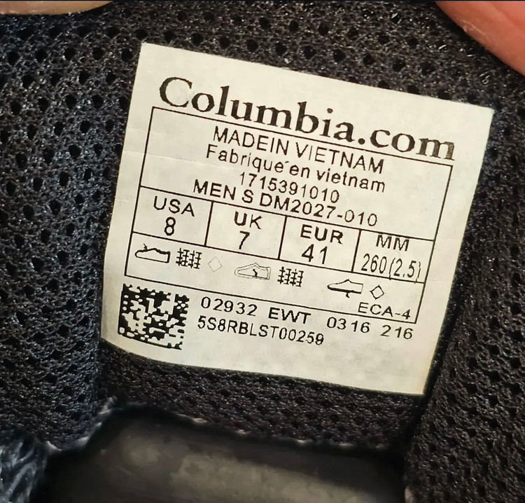بوت کوهنوردی کلمبیا ضدآب مسترکوالیتی /سایز ۴۰ الی ۴۵ /Columbia GORE-TEX Waterproof