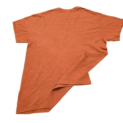 تیشرت استوک اورجینال سفارش اروپا برند گیلدن (Gildan) رنگ آجری/پرتقالی تیره - سایز M (طول ۶۶ / عرض ۵۰) - ضمانت کیفیت